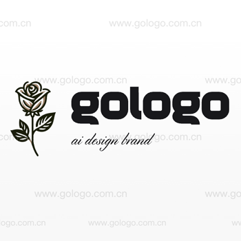 gologo生成花卉logo案例3