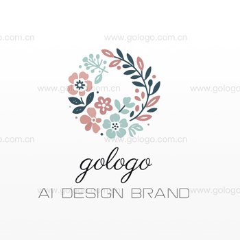 gologo生成花卉logo案例8