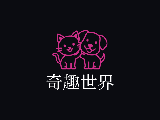 奇趣世界Logo标志设计