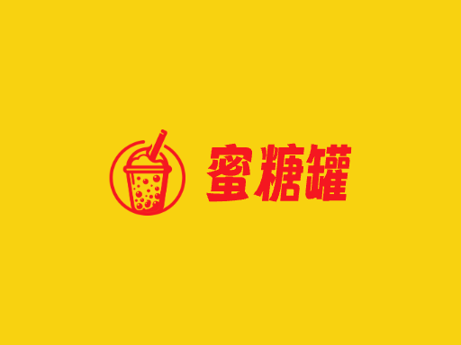 蜜糖罐Logo标志设计