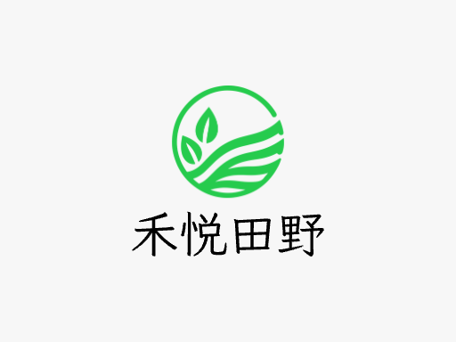 禾悦田野Logo标志设计