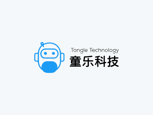 童乐科技教育Logo标志设计