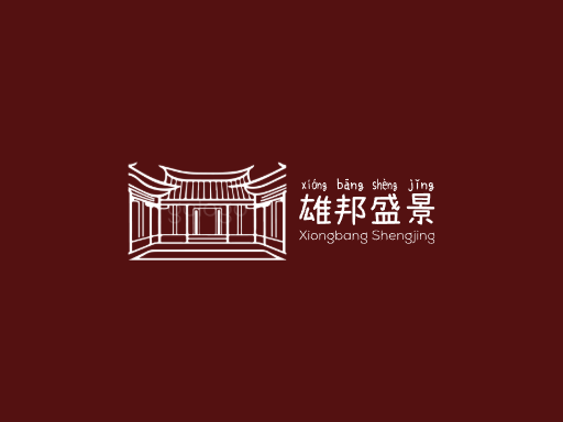 雄邦盛景大国Logo标志设计