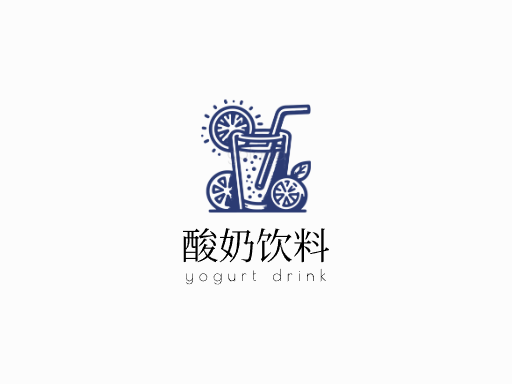 酸奶饮料酸奶饮料Logo标志设计