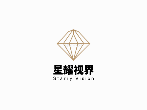 星耀视界网红Logo标志设计