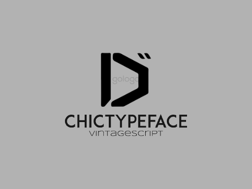 ChicTypeface字体设计Logo标志设计