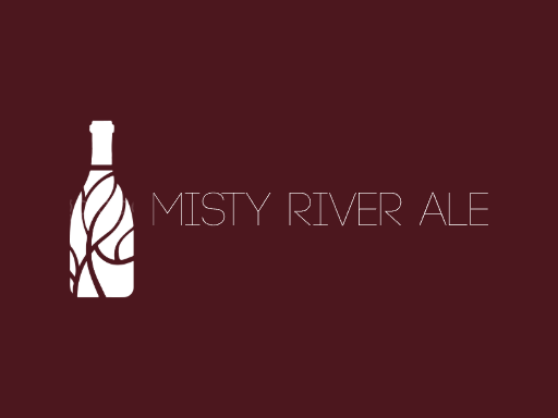 Misty River Ale手工啤酒Logo标志设计