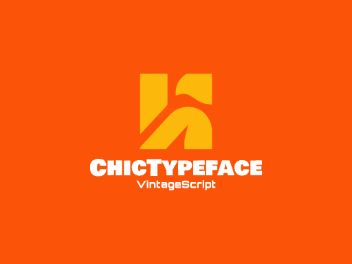 ChicTypeface创意字体Logo标志设计