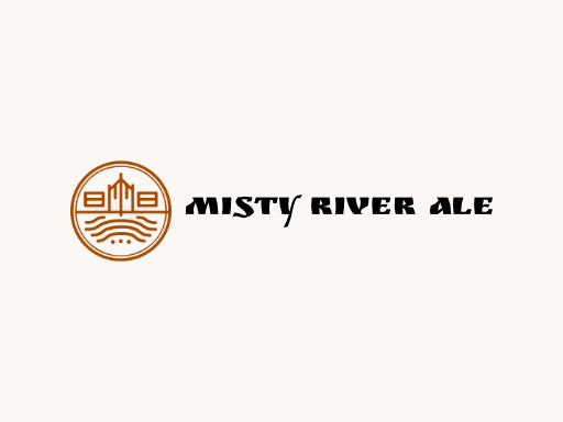 Misty River Ale手工啤酒Logo标志设计