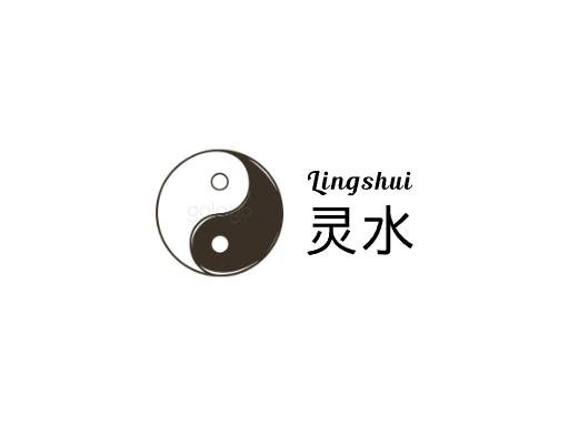 灵水茶饮料Logo标志设计