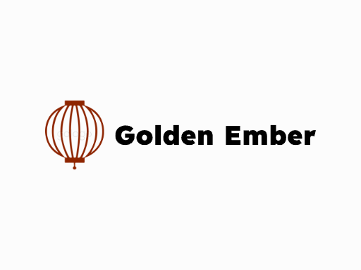 Golden Ember无醇啤酒Logo标志设计