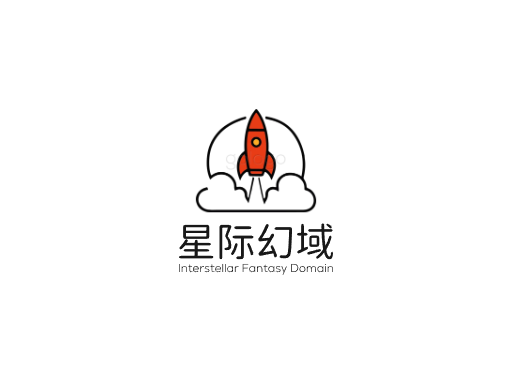 星际幻域科幻Logo标志设计