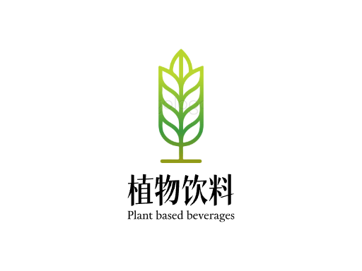 植物饮料植物饮料Logo标志设计