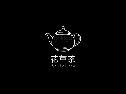 花草茶花草茶Logo标志设计