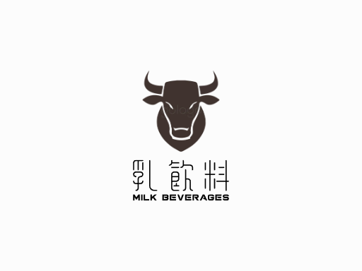 乳饮料乳饮料Logo标志设计