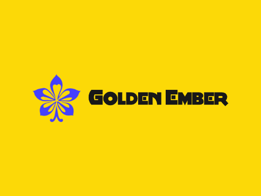 Golden Ember无醇啤酒Logo标志设计