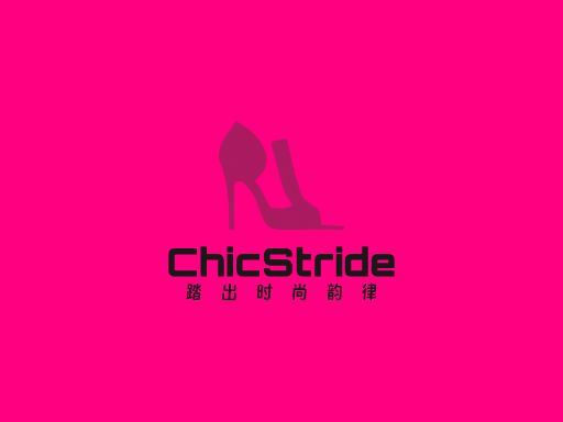 ChicStride女鞋Logo标志设计