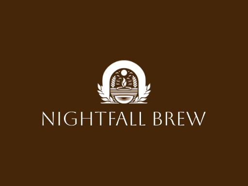 Nightfall Brew麦芽啤酒Logo标志设计