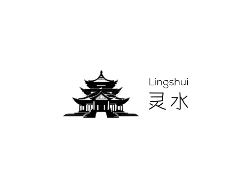 灵水茶饮料Logo标志设计