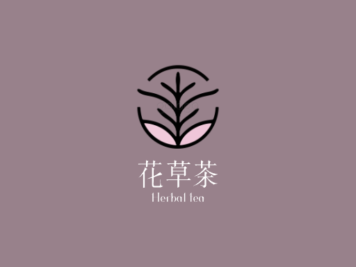 花草茶花草茶Logo标志设计