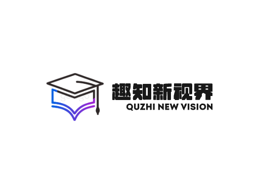 趣知新视界公众号Logo标志设计