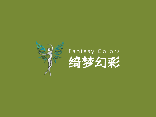 绮梦幻彩奇幻Logo标志设计