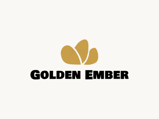 Golden Ember无醇啤酒Logo标志设计