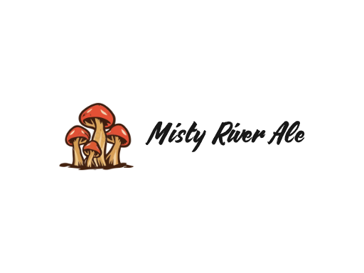 Misty River Ale手工啤酒Logo标志设计