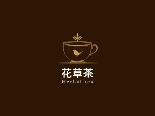 花草茶花草茶Logo标志设计