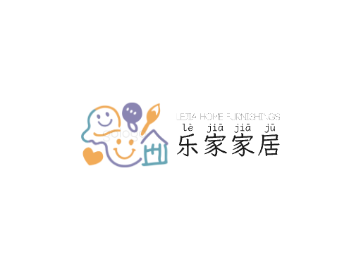 乐家家居家居Logo标志设计