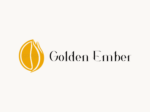 Golden Ember无醇啤酒Logo标志设计