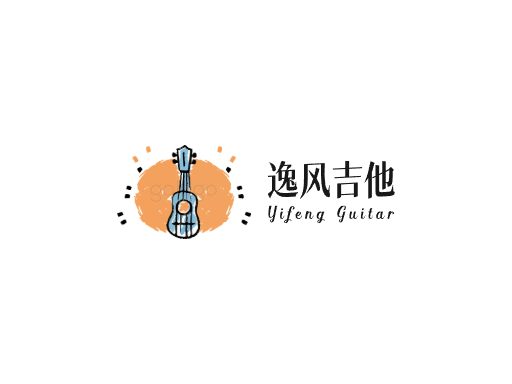 逸风吉他最全Logo标志设计