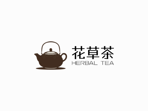 花草茶花草茶Logo标志设计