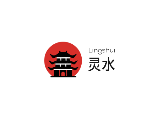 灵水茶饮料Logo标志设计