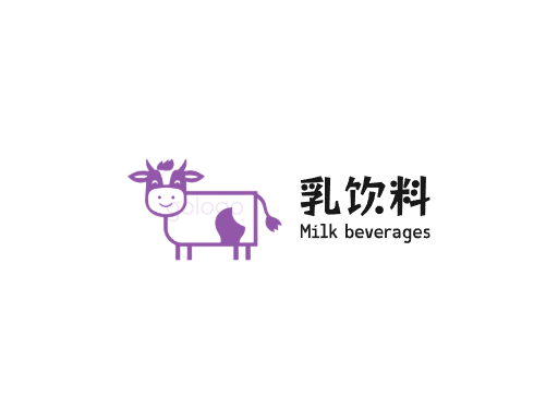 乳饮料乳饮料Logo标志设计