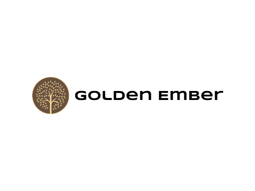 Golden Ember无醇啤酒Logo标志设计