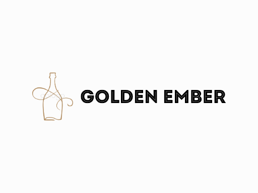 Golden Ember无醇啤酒Logo标志设计