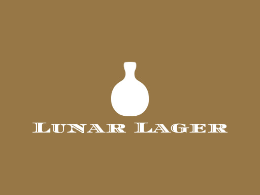 Lunar Lager生啤Logo标志设计