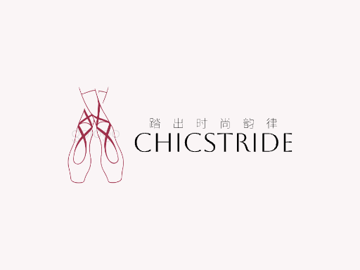 ChicStride女鞋Logo标志设计