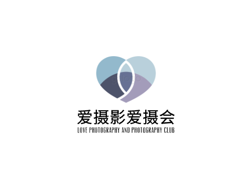 爱摄影爱摄会快手Logo标志设计