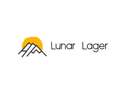 Lunar Lager生啤Logo标志设计