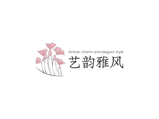 艺韵雅风艺术Logo标志设计