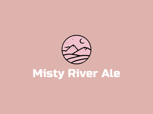 Misty River Ale手工啤酒Logo标志设计