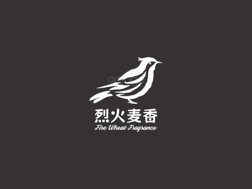 烈火麦香啤酒Logo标志设计