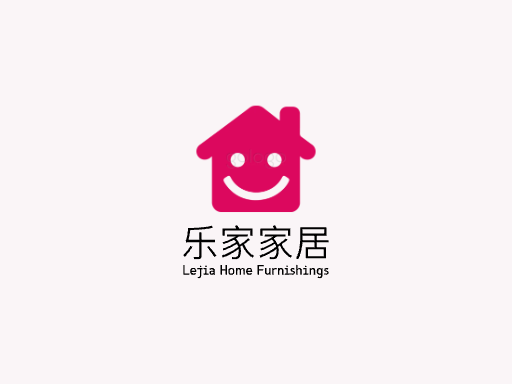 乐家家居好看Logo标志设计