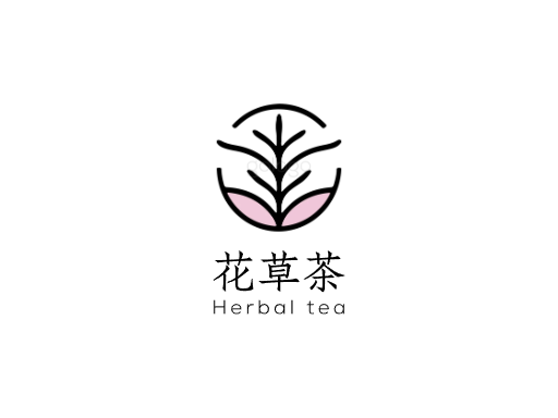 花草茶花草茶Logo标志设计