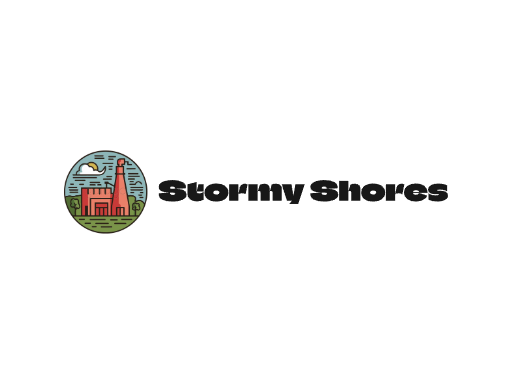 Stormy Shores瓶装啤酒Logo标志设计