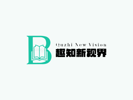 趣知新视界公众号Logo标志设计