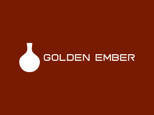 Golden Ember无醇啤酒Logo标志设计