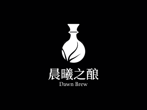 晨曦之酿白啤酒Logo标志设计